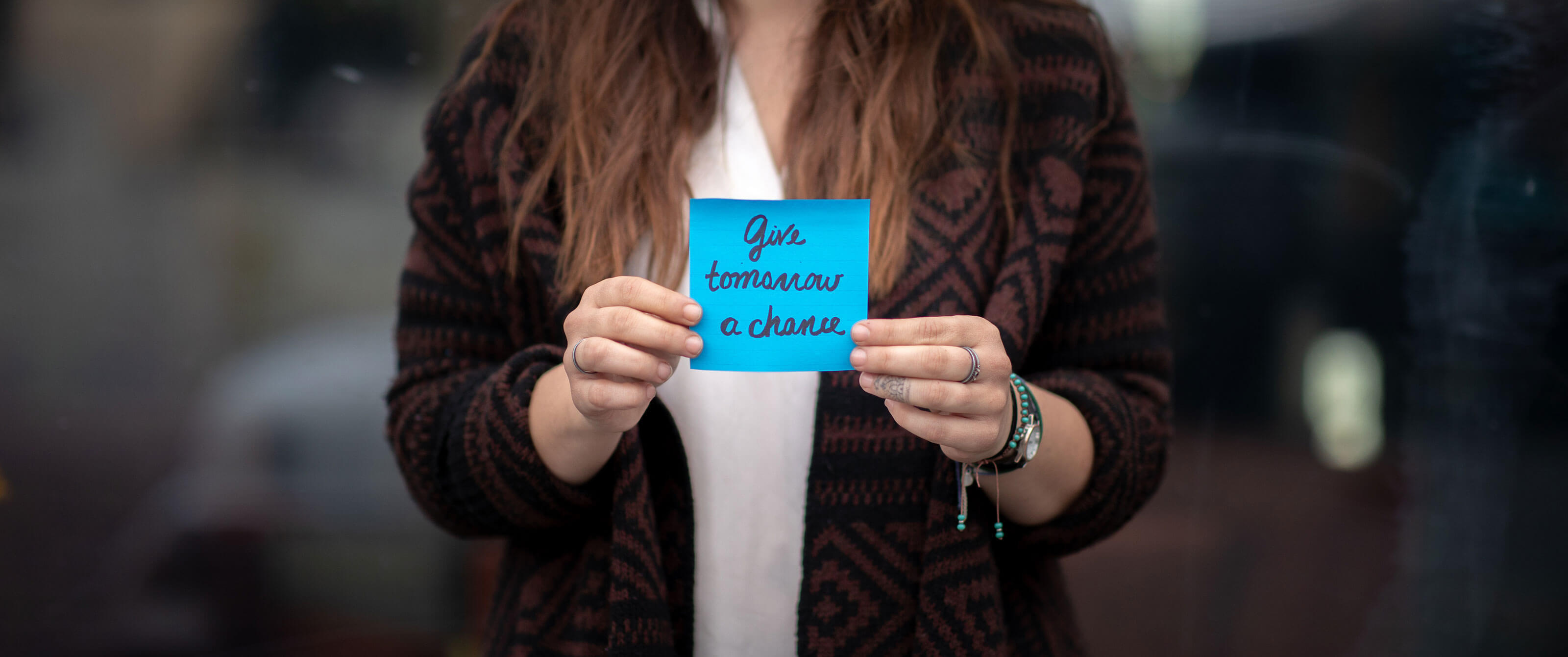 Give Tomorrow a Chance Positive Reminder